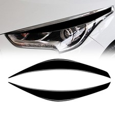 Coperchio palpebre faro anteriore nero pianoforte per Hyundai Veloster 2011-2017