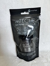 mWorks mTECH Electronic Cleaning Kit Spray Cloth Pouch New Sealed