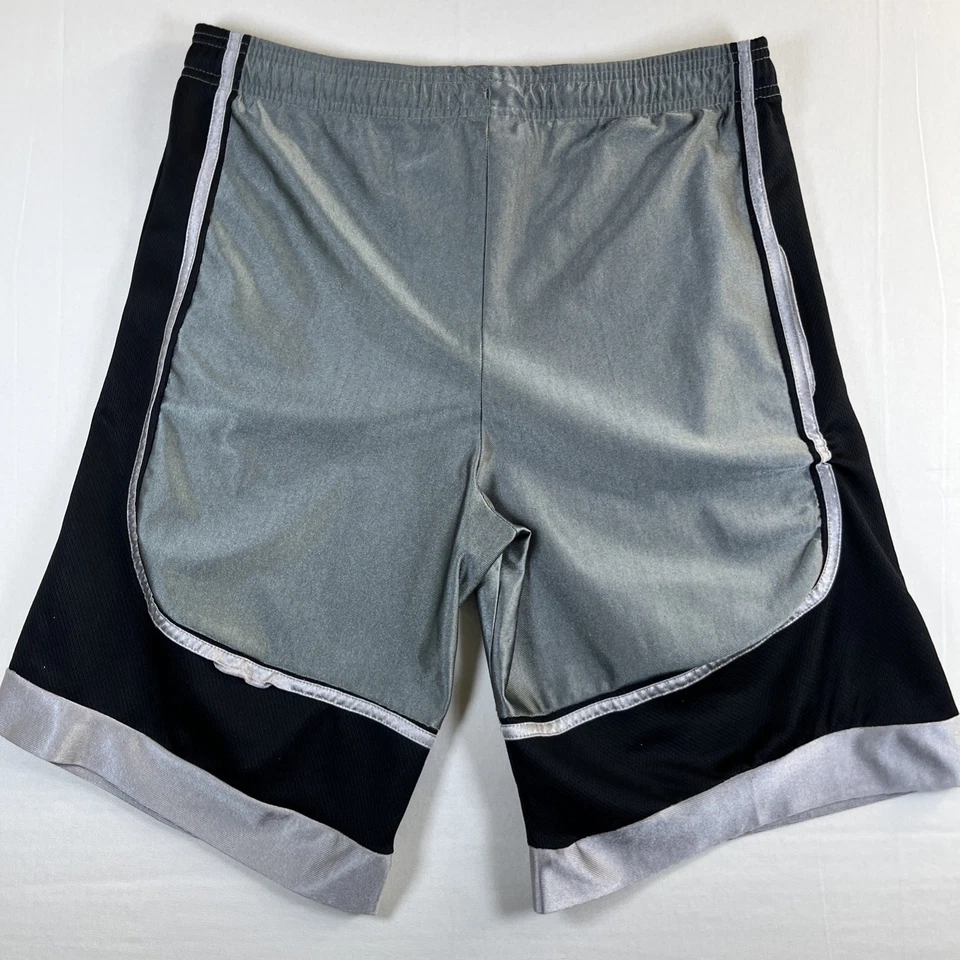 Pantalones cortos de baloncesto NBN Gear para hombre talla XL (18) gris negro Foto 4 de 4