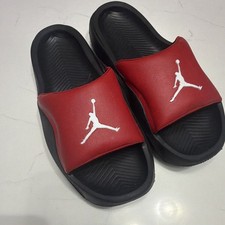 Jordan Break Slide Sandals Red/Black Jumpman ...