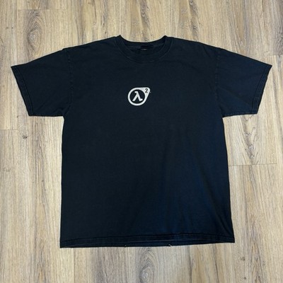 Vintage 00s Valve Half Life 2 T-shirt Size XL Original Video Game