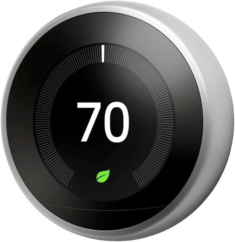 SEALED Nest 3rd Generation Learning Thermostat T3007ES Stainless Steel - Image 2 of 4