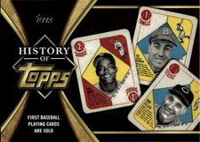 2021 Topps First Baseball Playing Cards Are Sold #HOT-2 The History of Topps 5N