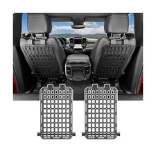 2PCS Seat Back Molle Panel Compatible with 2019-2025 Dodge Ram 1500 Seat Back...