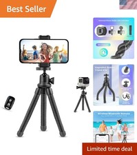 Flexible 12 Inch Tripod for Smartphones  Cameras - Capture Stunning Shots