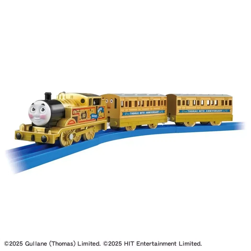 Oro Plarail Thomas Thomas el Tanque Motor Original 80 Aniversario / En Stock Foto 2 de 3