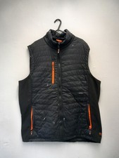 Scruffs Work Body Wormer Gilet Vest Size Medium Black Full Zipper Workwear Wm11