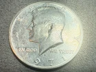 1971-D Kennedy Half Dollar Misalignment Error Obverse Broad Struck