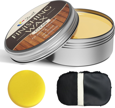 #ad Wood Finishing Wax for Furniture 100% Natural Chalk Paint Wax for Sealing amp; Pr $31.98