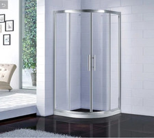 Quadrant Shower Enclosure 700 800 900 Walk In Corner Cubicle Chrome