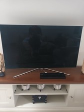 SAMSUNG QE49Q7FAM 49" Smart 4K Ultra HD HDR QLED TV With Stand & One Connect Box