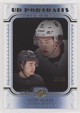 2019-20 Upper Deck UD Portraits Rookies Platinum Blue 8/25 Cody Glass #P-93 07ss
