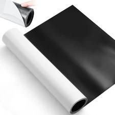 12 Inch X 5Ft X 30Mil Extra Large Adhesive Magnetic Sheet Roll Not Printable Adh