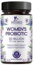 Probiotics for Women 60 Billion CFU - 16 Strains Digestive Health 120 Capsules