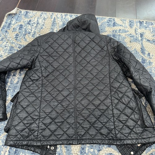 Authentic Burberry Quilted Jacket Black KIDS size 10Y - Picture 9 of 12