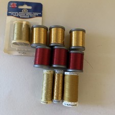 Metallic Embroidery Thread Spools