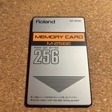 Roland M256E Memory Card w/ case - for variou...