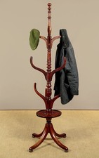 Antique Mahogany Hall Tree Hat & Coat Stand c.1860