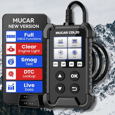 CDL20 Car OBD2 OBDII EOBD Fault Code Reader Engine Diagnostic Scanner Tool