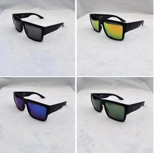 Newest Spy Men's HD Polarized Sunglasses Matte Black Happy Lens Shades Brand