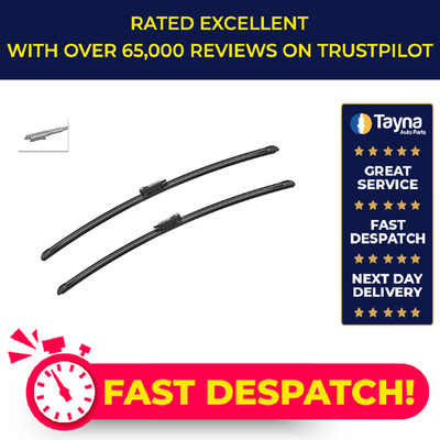 2x Wiper Blades (Pair) Flat Aero type A099S 3397007099 Bosch Aerotwin 650/650mm