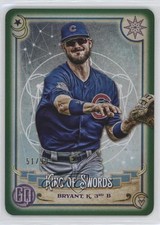 2020 Topps Gypsy Queen Tarot of the Diamond Green 51/99 Kris Bryant #TOD-12 19zg