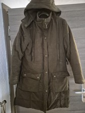Hubertus Ansitzmantel Jagd Outdoor Gr. 40 Damen Mantel mit Kapuze Neuwertig