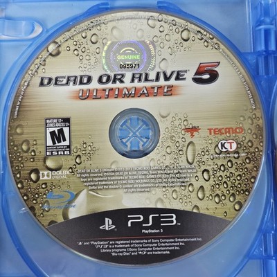 Dead or Alive 5: Ultimate Sony PlayStation 3 PS3 Tecmo 2013 DISC ONLY PLS READ 