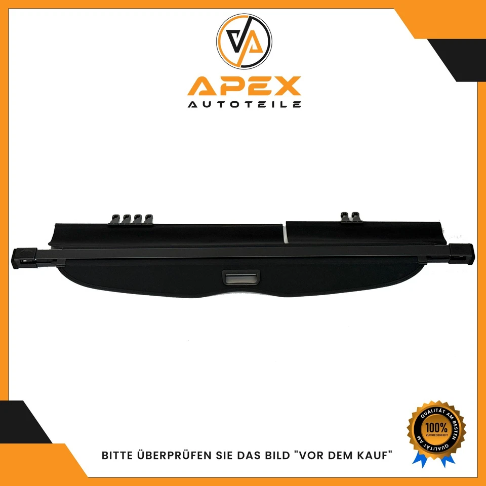 NUEVO PORTAEQUIPAJES TRASERO TOYOTA RAV4 (MK3), CUBIERTA MALETERO, NEGRO, 2006-2012 Foto 4 de 4