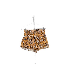 Calia Women's Yellow Graphic Print Bermuda Shorts