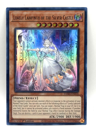 Lovely Labrynth of the Silver Castle [1st Edition] TAMA-EN014 YuGiOh Tactical Masters card