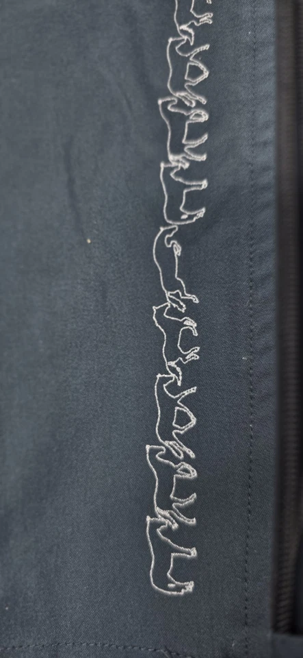 Irideon Riding Wear Toklat Nylon Spandex Pants Equestrian Embroidered Women's XL - Image 3 of 4