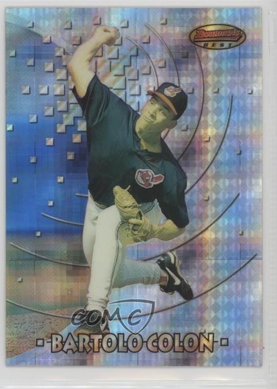 1997 Bowman's Best Previews Atomic Refractor Bartolo Colon #BBP19 0aa