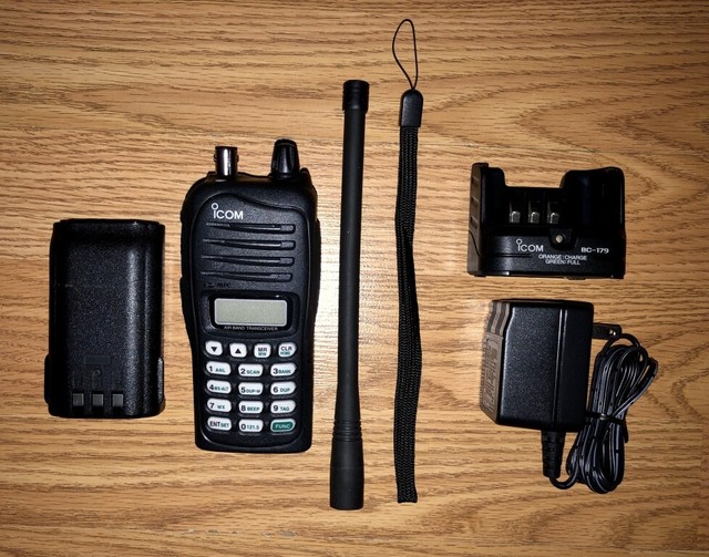 Ica14 VHF Air Band Transceiver for sale online eBay