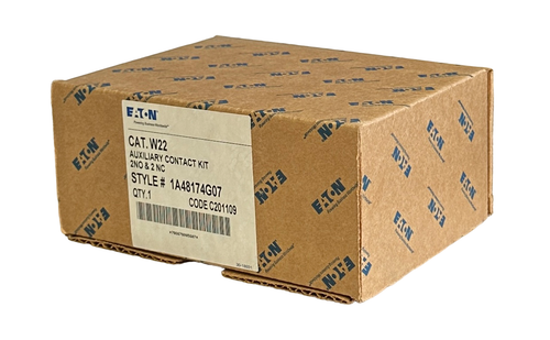 NEW EATON W22 / 1A48174G07 AUXILIARY CONTACT KIT 2NO & 2NC SCREW