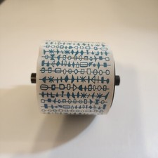 Rubber Stamp Roll Make Borders Card Making "Shape Kabobs" Size 2"