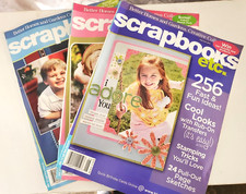 Lot of 13 Mixed Scrapbooks ETC. and others Papercraft Magazines 2004 to 2007