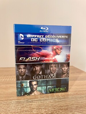 DC COMICS BLU-RAY BOX | FLASH - GOTHAM - ARROW SEASON 1 | NEU IM BLISTER