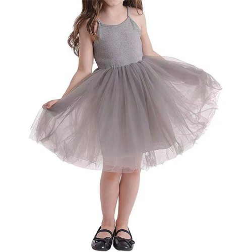 Toddler Baby Girl Cotton Tutu Dress Sleeveless Infant Tulle Princess Party Dress - Picture 11 of 36