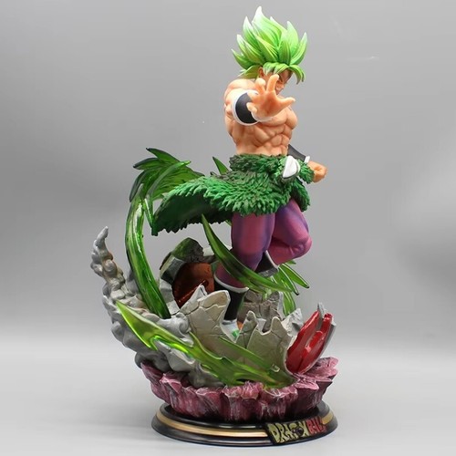 Anime Dragon Ball Goku Broly Statue Base Figue Gift Super Saiyan Collection Toy - Picture 2 of 4
