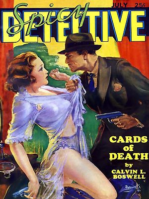 Spicy Detective High Quality Metal Magnet 3 x 4 inches 9480