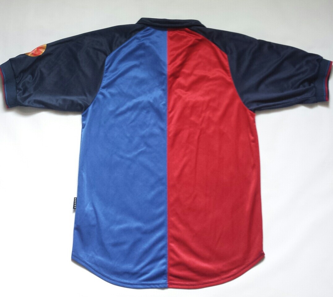 Nike FC Barcelona Lサイズ 1999 100thオリジナル Amazon | 1999 Barcelona Centennial Home Shirt (Abelardo 5