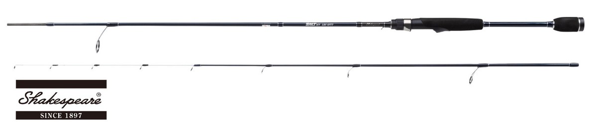 Shakespeare SALT XT LRF 2pc Rods Light Rock Lure Fishing Sea Rods Spinning