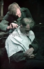 WW2 Picture Photo German Military Soldier Haircut 8310