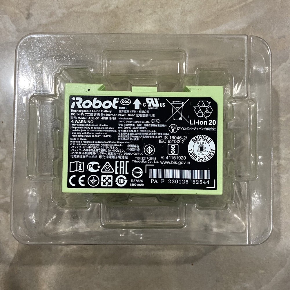 Genuine Battery For iRobot Roomba e5 e6 i1 i2 i3 i4 i5 i6 i7+ i8+ j5+ J6+ J7+