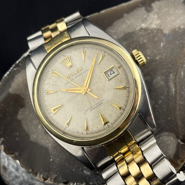 ROLEX OYEESTER PERPETUAL 6105 VINTAGE WATCH