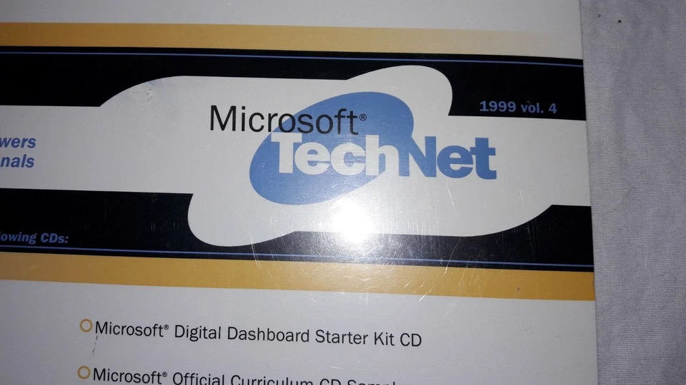 Microsoft Technet, 1999, Vol. 4, 3 CD's, Microsoft Corp. 1999 - Image 4 of 4