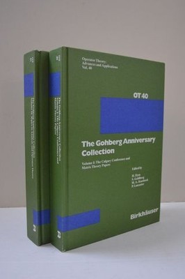 The Gohberg Anniversary Collection 2 Vol. Set HC