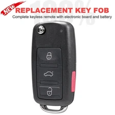 Keyless-Go Smart Remote Key Fob 4Button For Volkswagen With Proximity NBG010206T