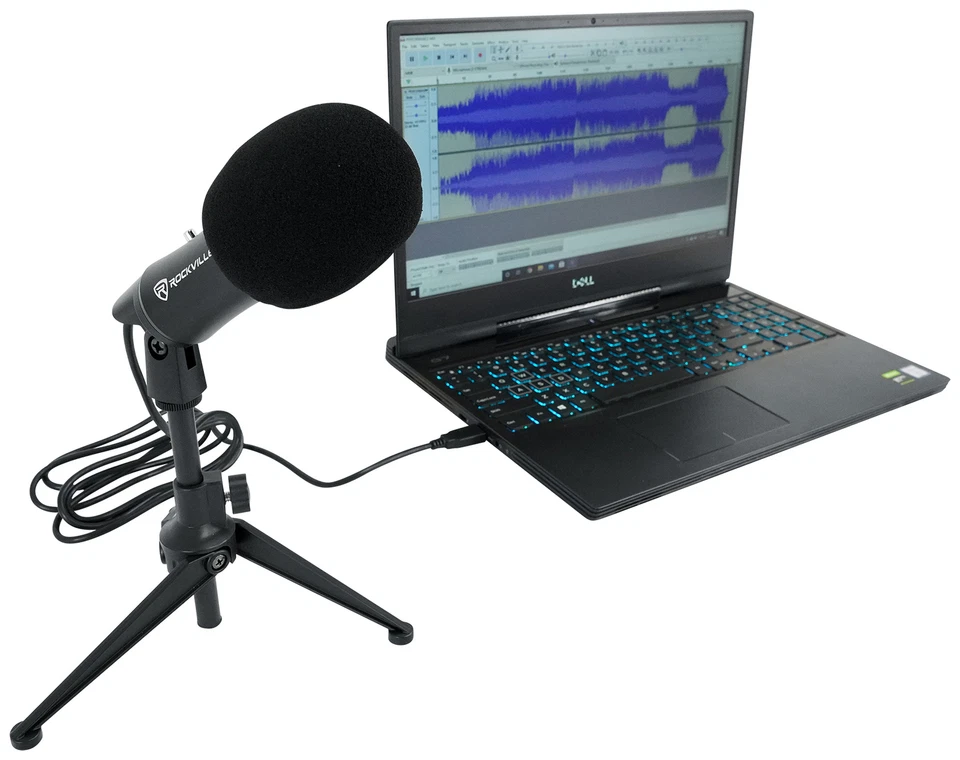 Rockville Z-STREAM USB Condenser Computer Microphone Youtube Zoom Podcasting Mic - Image 2 of 4